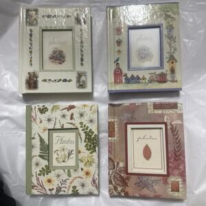 4 Vint-1998 miniphoto albums manufactured by Publications International Ltd New
